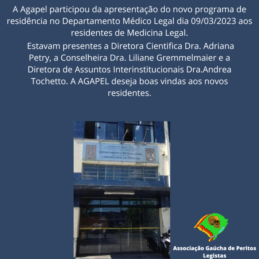 Apresentação do programa de residentes