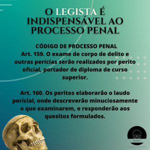 O médico legista é indispensável