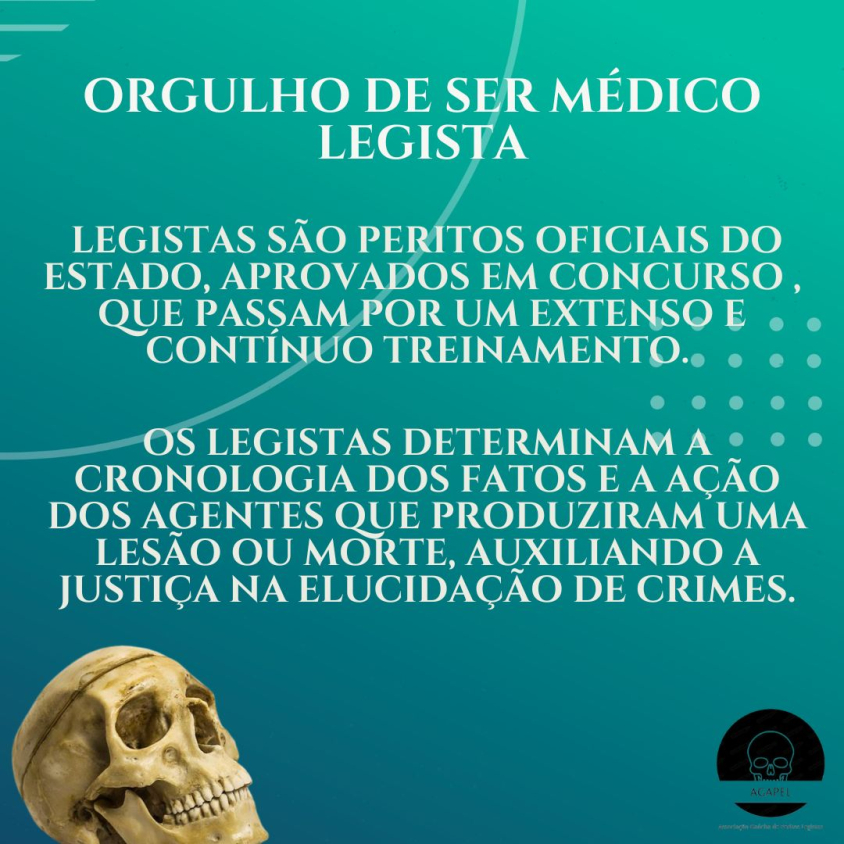 ORGULHO DE SER LEGISTA!